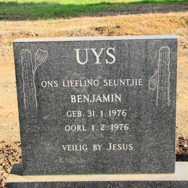 UYS Benjamin 1976-1976