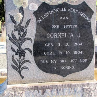 VOLSCHENK Cornelia J. 1884-1964