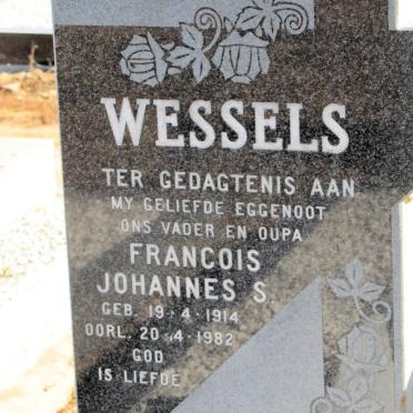 WESSELS Francois Johannes S. 1914-1982