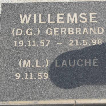 WILLEMSE D. Gerbrand 1957-1998 &amp; M.L. LAUCHE 1959-