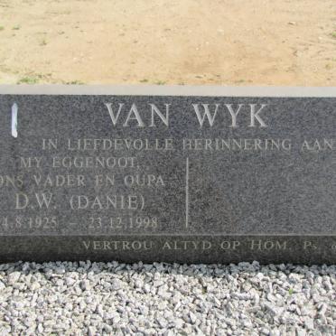 WYK D.W., van 1925-1998