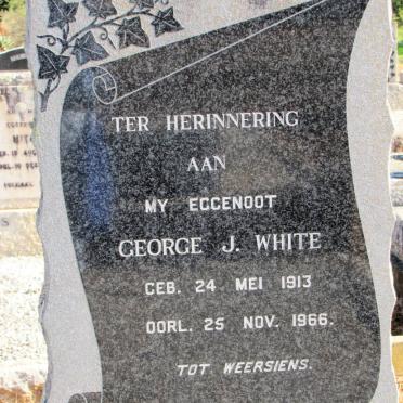 WHITE George J. 1913-1966