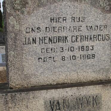 WYK Jan Hendrik Gerhardus, van 1893-1969 