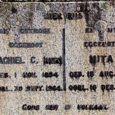 ? Michiel C. 1894-1964 &amp; Mita 1903-1970