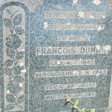 DUMINY Francois 1945-1949
