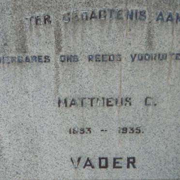 BEUKES Mattheus G. 1883-1935 &amp; Elsabe M. ODENDAAL 1889-1966 :: BEUKES Michiel N. 1917-1935