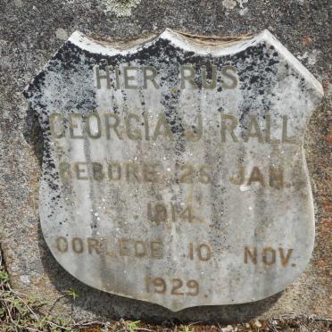 RALL Georgia J. 1914-1929