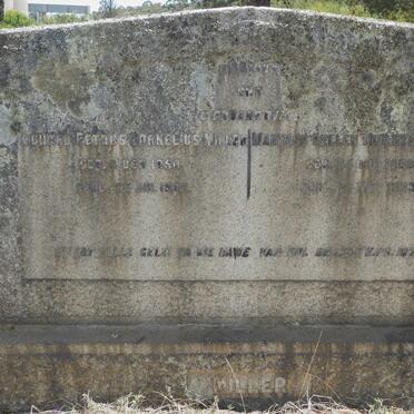 MILLER Richard Petrus Cornelius 1850-1942 &amp; Maryann Hellen BATTEN 1856-1933