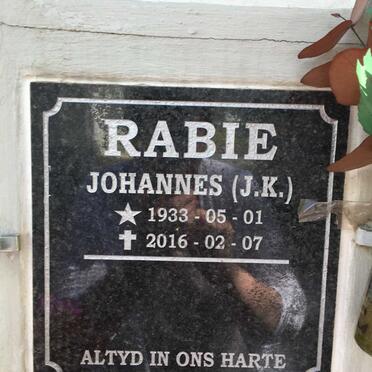 RABIE J.K. 1933-2016