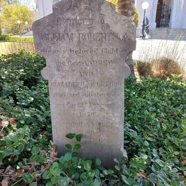 MCGREGOR William Robertson -1870