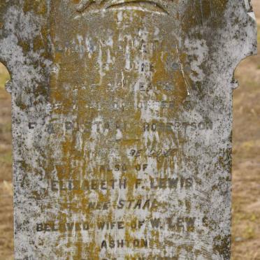 STAAL Lilian C. -19?2 :: LEWIS  Elizabeth nee STAAL 1892-1918