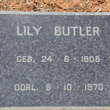 BUTLER Lily 1908-1970