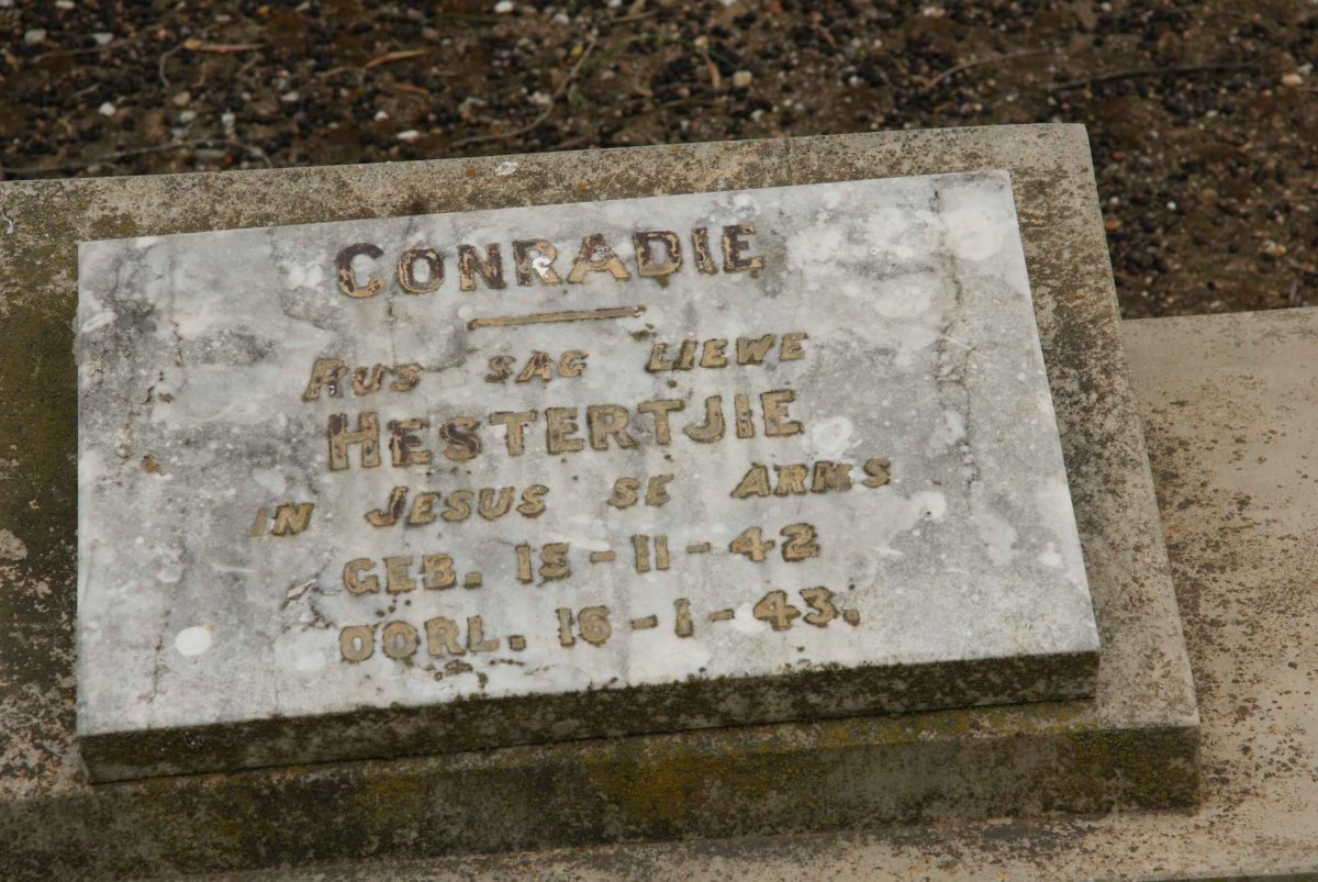 CONRADIE Hesterjie 1942-1943