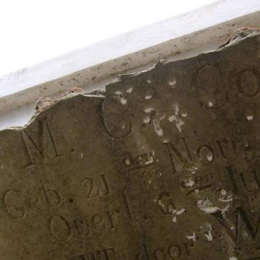 CONRADIE J.M.C. 188?