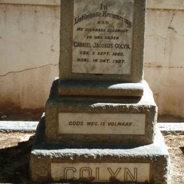 COLYN Gabriel Jacobus 1860-1927