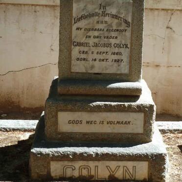COLYN Gabriel Jacobus 1860-1927