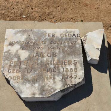 CILLIERS Jakob Petrus 1858-1947 &amp; Martha Helena ??JOEN 1867-1955