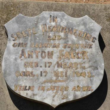 FALCK Anton 1943-1943