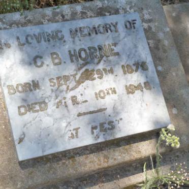 HORNE C.B. 1875-1948