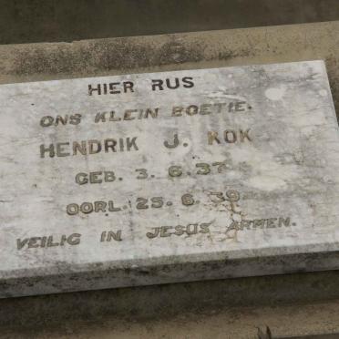 KOK Hendrik J. 1937-1939