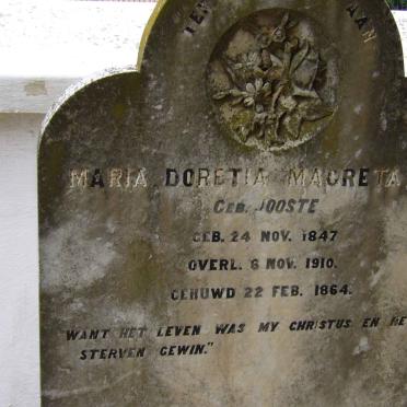 KOK Maria Doretia nee JOOSTE 1847-1910