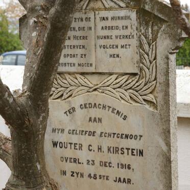 KIRSTEIN Wouter C.H. -1916