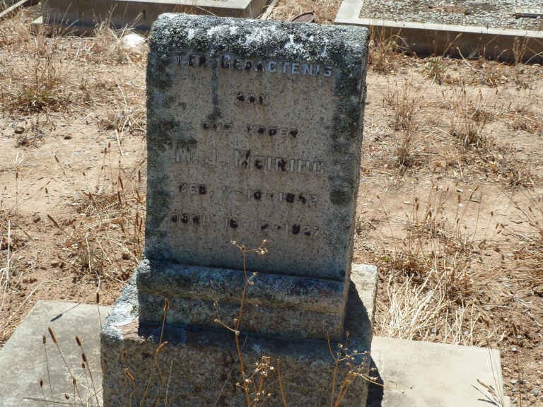 MEIRING M.J. 1852-1927