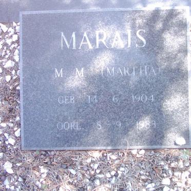 MARAIS M.M. 1904-1983