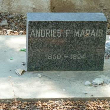 MARAIS Andries F. 1850-1924