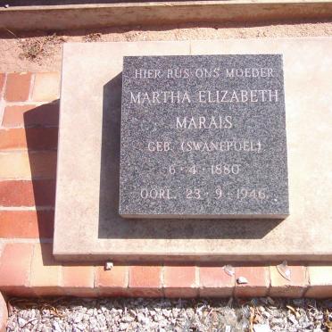 MARAIS Martha Elizabeth nee SWANEPOEL 1880-1946