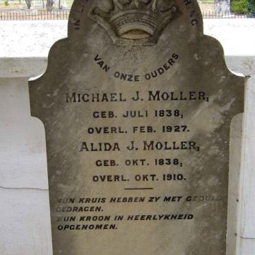MOLLER Michael J. 1838-1927 &amp; Alida J. 1838-1910