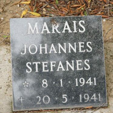 MARAIS Johannes Stefanes 1941-1941