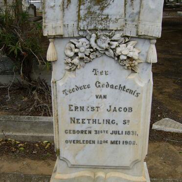 NEETHLING Ernest Jacob 1831-1902 :: NEETHLING Frederik Johannes 1874-1909