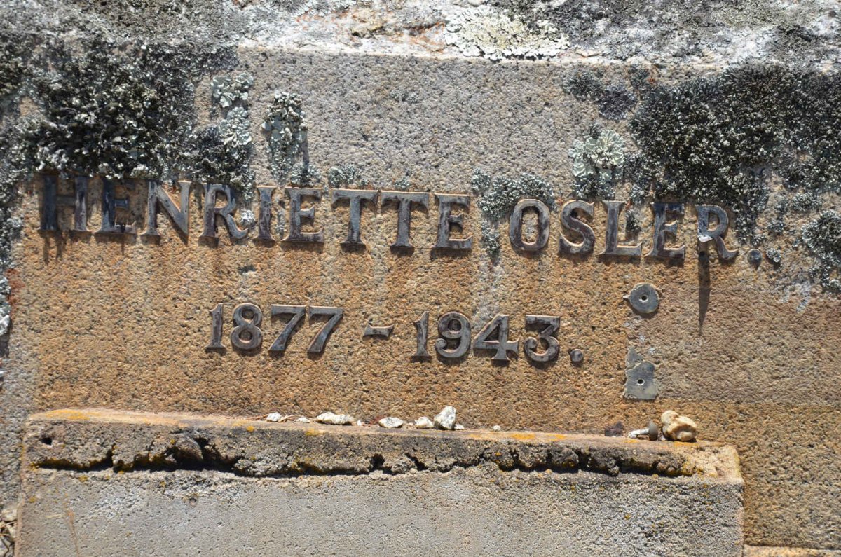 OSLER Henriette 1877-1943