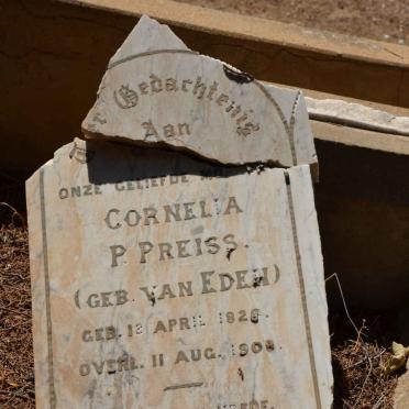 PREISS Cornelia P. nee van EDEN 1826-1908