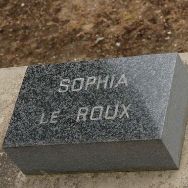 ROUX Sophia, le