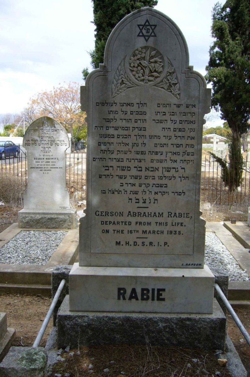 RABIE Gerson Abraham -1935