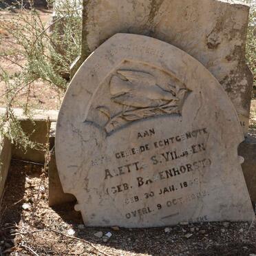 VILJOEN Aletta S. nee BADENHORST 1867-1908