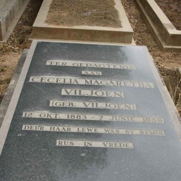 VILJOEN Cecilia Magaretha nee VILJOEN 1883-1959