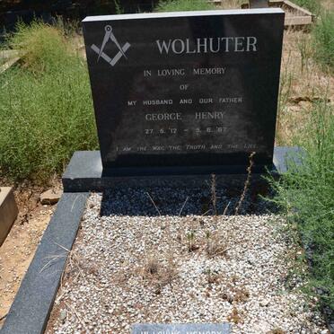 WOLHUTER George Henry 1912-1967 &amp; Eunice Huldah 1911-1990
