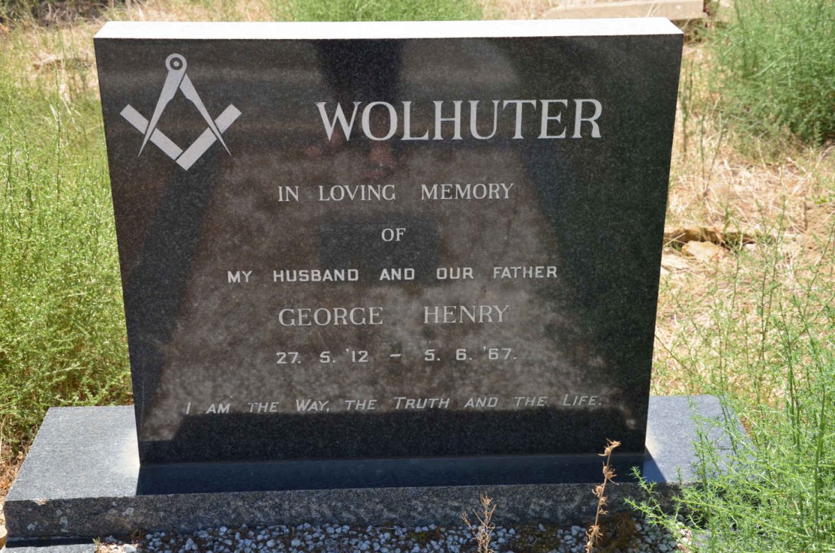 WOLHUTER George Henry 1912-1967 &amp; Eunice Huldah 1911-1990
