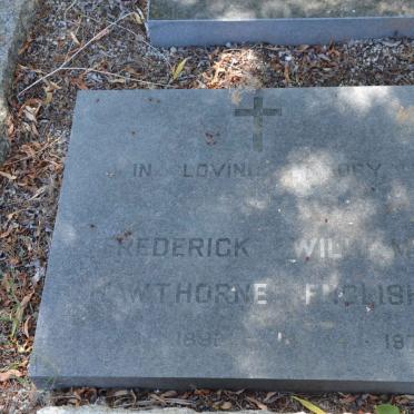 ENGLISH Frederick William Hawthorne 189?-1974