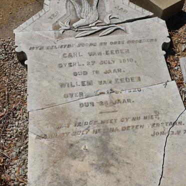 EEDEN Willem, van -1920 :: VAN EEDEN Carl -1910