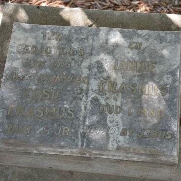 ERASMUS Kosie :: ERASMUS Jannie