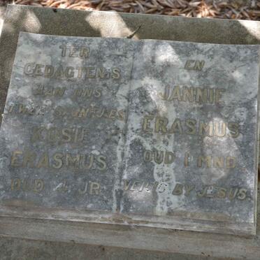 ERASMUS Kosie :: ERASMUS Jannie