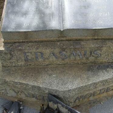 ERASMUS Daniel J. 1877-1948 &amp; Suzanna H. 1880-1971