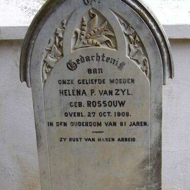ZYL Helena P., van nee ROSSOUW -1908