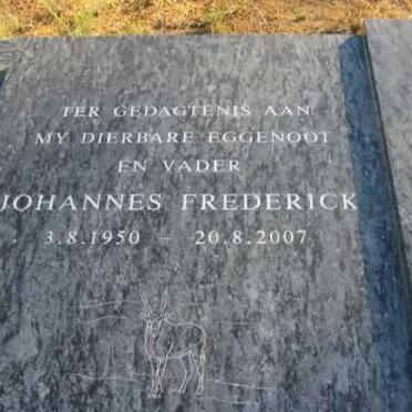 VISSER Johannes Frederick 1950-2007