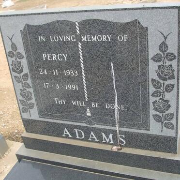 ADAMS Percy 1933-1991