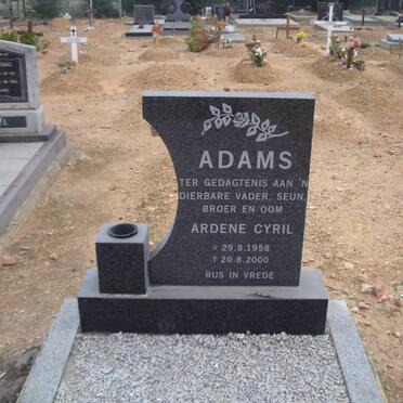 ADAMS Ardene Cyril 1958-2000